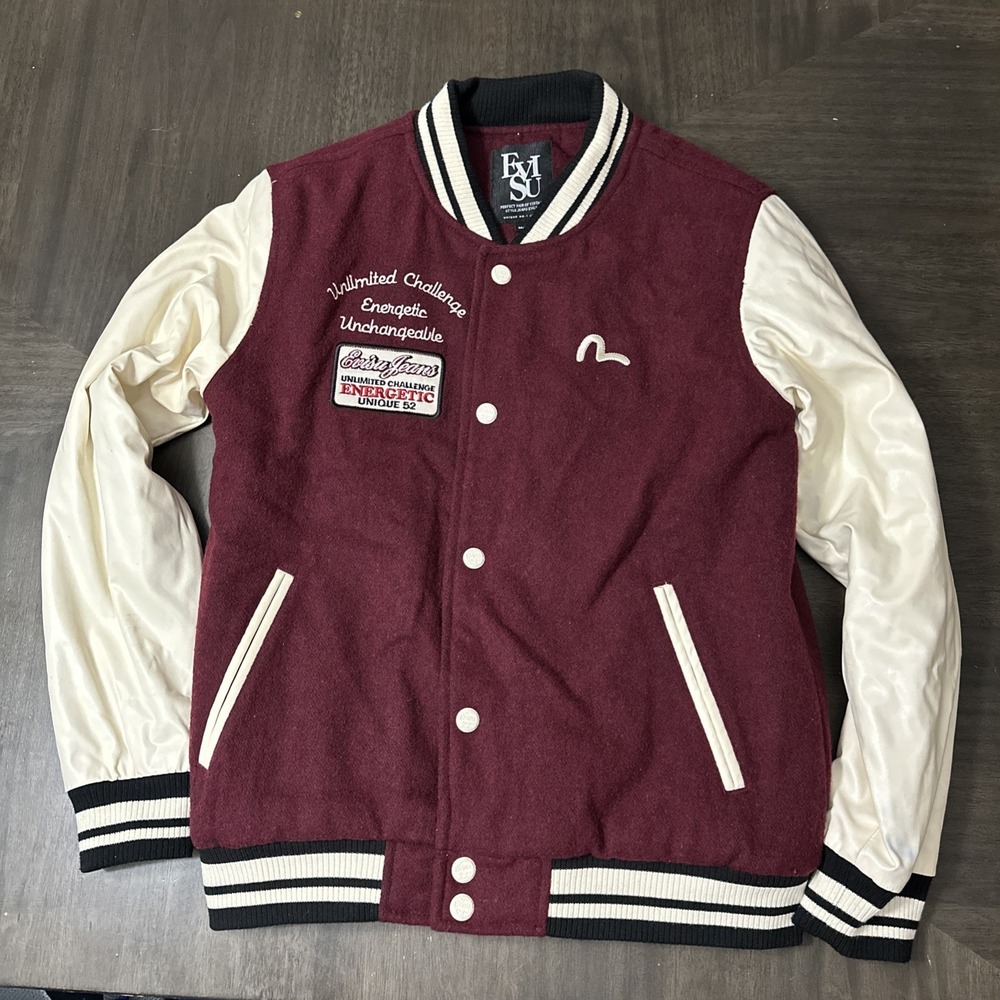 Vintage Evisu 2011 Varsity Jacket Mens Medium